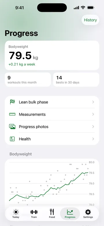 Platesmith Progress screen